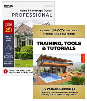 Punch! Home & Landscape Design Professional with eBook - Windows