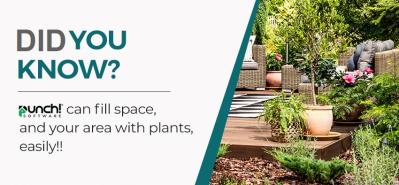 Did you know Punch can space, and fill your area with plants, easily?