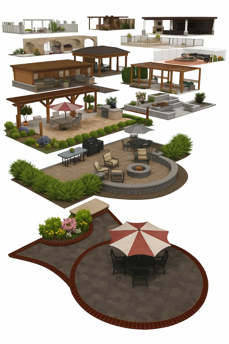 Deck and Patio Template Example 1
