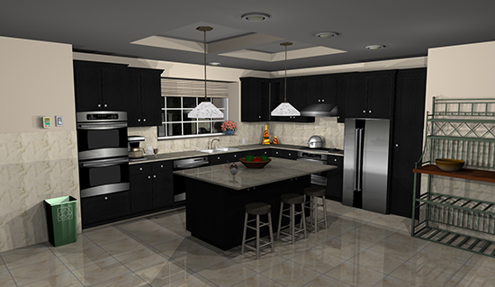 Punch software kitchen design