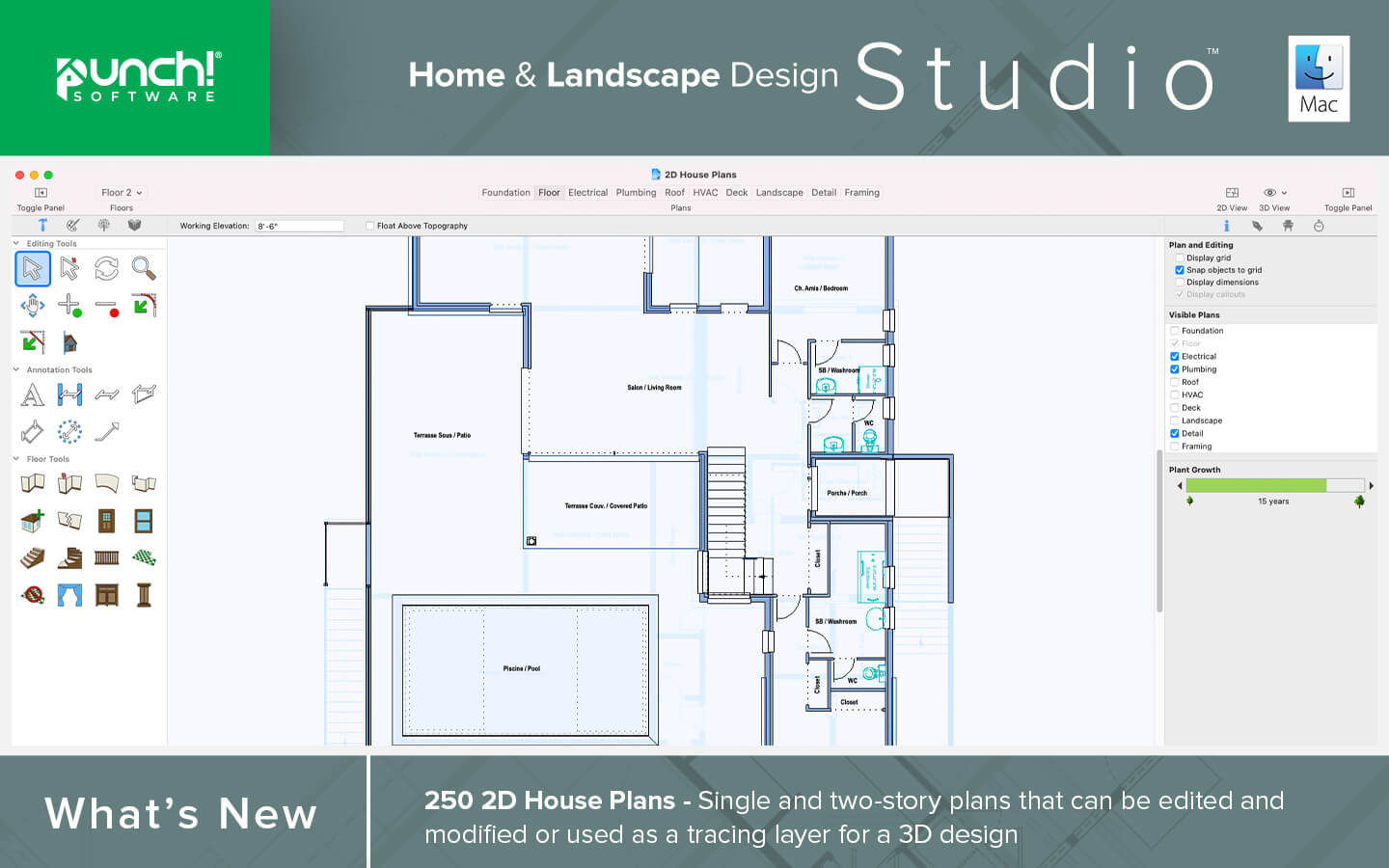 2d house plan