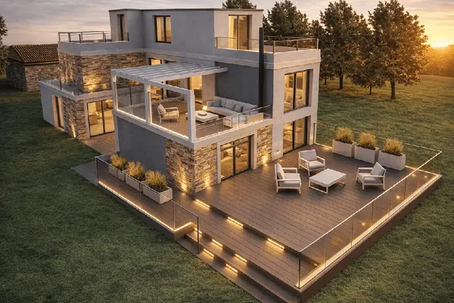 Deck makeover, Copilot render