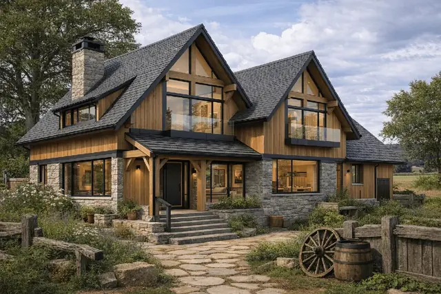 Heritage to modern, Copilot render