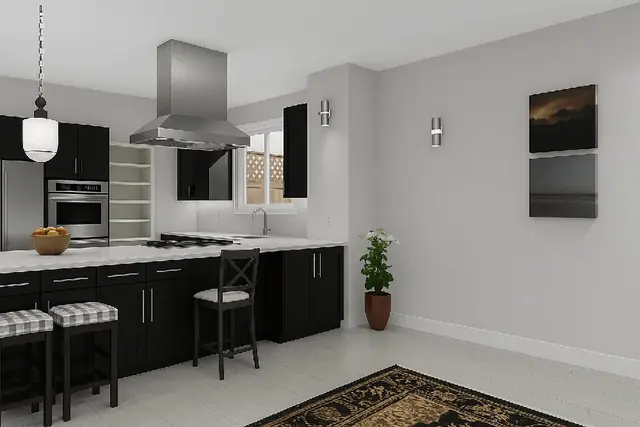 Kitchen refit, Punch! 3D view