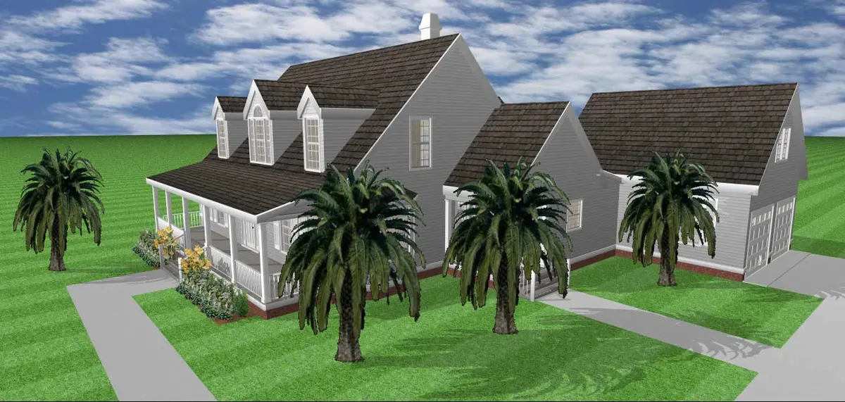 The yard in year two
